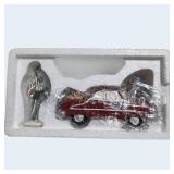 Dept. 56 Snow Village Firewood Delivery Truck & Service With a Smile Accessories