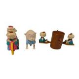 Rugrats Toy Figure Lot – Tommy Pickles Tricycle, Grandpa & Tree Seesaw Figures