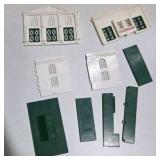 Assorted Model Railroad Building Parts Lot – Barn, Houses, Roofs, Walls & Accessories