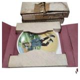 Large Collector Plate Lot – Knowels limited edition Wizard of Oz  & COAs