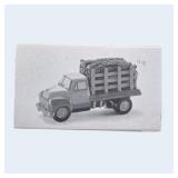Dept. 56 Snow Village Firewood Delivery Truck & Service With a Smile Accessories