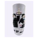 Houston Harvest Ceramic Waiter Wine Server Vase / Utensil Holder