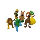 Mixed Small Character Toy Lot Scooby-Doo M&M’s Toy Story Iron Giant & Fast Food Figures