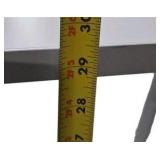 Original retail value: $250 IKEA TROTTEN Rectangular Desk Table Gray Top Metal Legs 63" x 31"