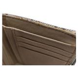 Lot - Safe Keeper Wallet And Coin Purse Small Pink White Tan Plaid Snap And Zip