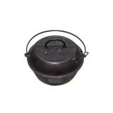 Cast Iron Cookware Lot With Silver Plated Flatware - Dutch Oven No. 6, Skillets & Muffin Pan