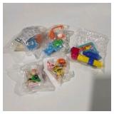 5 Sealed McDonald’s M&M’s & Character Fast Food Toy Lot