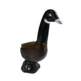 Canada Goose Figural Decanter / Decorative Bird Bottle