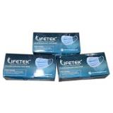 Lifetek 3-Layer Face Masks & Freez Pak Reusable Ice Packs