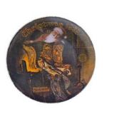 Norman Rockwell Collector Plates Lot – Happy Birthday Dear Mother, Little Mother & Christmas Dream w/ Boxes