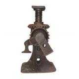 Estimated $400-$600 value! 4 Vintage Cast Iron Railroad/House Screw Jacks