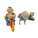 Rugrats Toy Figure Lot – Tommy Pickles Tricycle, Grandpa & Tree Seesaw Figures