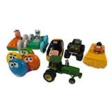 Mixed Fast Food Toy Vehicle Lot M&M’s Tonka John Deere Burger King & Mr. Potato Head