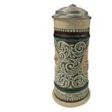 Avon 1978 Lidded Beer Stein Rainbow Trout Fishing Made in Brazil Ceramarte