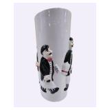 Houston Harvest Ceramic Waiter Wine Server Vase / Utensil Holder