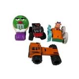 Mixed Fast Food Toy Vehicle Lot M&M’s Tonka John Deere Burger King & Mr. Potato Head