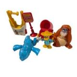 Mixed Character Toy Lot Burger King Disney Toy Story Piggy Bank Dalmatian & Fast Food Toys