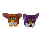 Furby & Plush Toy Lot Silly Slammers Eyeball Burger King Frog Blue Bug Figures