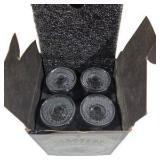 Bon Ton Shooters Fine Crystal Shot Glasses, Set of 4 in Box