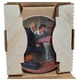 Norman Rockwell & Collector Plate Lot With COAs, First Haircut, Cradle Of Love, The Student & Mary Mary
