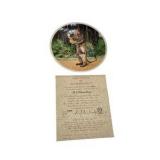 Large Collector Plate Lot – Knowels limited edition Wizard of Oz  & COAs