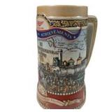 Miller High Life Great American Achievements 1st Transcontinental Railway Beer Stein Mug 1869