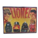 Vintage Lionel Train Lot – 246 Steam Engine, 6007 Caboose, NYC Gondola & 1954 Lionel Tin Sign