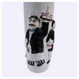 Houston Harvest Ceramic Waiter Wine Server Vase / Utensil Holder