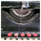 Estimated $200-$300 value! Vintage Remington 12 Manual Typewriter Black Antique Display Piece