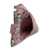 Lot of Small Pencil Case Zipper Bags Fun Prints Floral Bears Black Mesh Kids