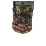 Miller High Life Great American Achievements 1st Transcontinental Railway Beer Stein Mug 1869