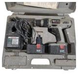 Porter-Cable Model 872 14.4V Cordless Driver Drill Kit w/ Case, Charger & 2 Batteries – Untested