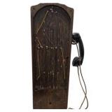 Estimated  $150-$250 value! Antique Monarch Telephone Mfg. Co. Wood Wall Telephone – Fort Dodge Iowa