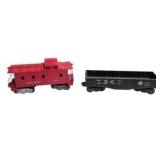 Vintage Lionel Train Lot – 246 Steam Engine, 6007 Caboose, NYC Gondola & 1954 Lionel Tin Sign