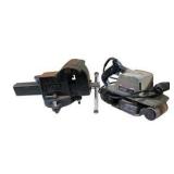 Porter-Cable Model 363 4" x 24" Belt Sander & Larin Bench Vise Tool Lot