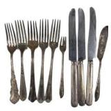 Mixed flatware, silver plated utensils & Kitchen Utensil Lot, Electric Coffee Pot, Bottle Openers & Hand Mixer
