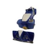 Heritage China Blue & White Classic Car Decorative Ceramic Auto After Shave Bottle