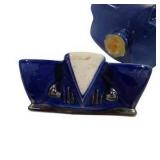Heritage China Blue & White Classic Car Decorative Ceramic Auto After Shave Bottle