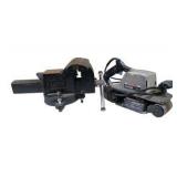 Porter-Cable Model 363 4" x 24" Belt Sander & Larin Bench Vise Tool Lot