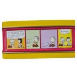 Peanuts Metal Lunch Box & Limited Edition Planters Mr. Peanut Tin Lot