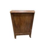 3-Piece Wood Furniture Lot – Matching Side Cabinets & Bench / Coffee Table