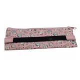 Lot of Small Pencil Case Zipper Bags Fun Prints Floral Bears Black Mesh Kids
