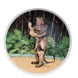 Large Collector Plate Lot – Knowels limited edition Wizard of Oz  & COAs