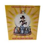 Disney 2000 Mickey Millennium Waterglobe Westland Giftware With Box