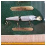 Framed Fishing Lures of the 20th Century Display Shadow Box