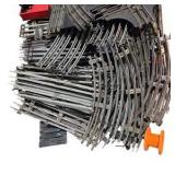 Estimated value $200 - $500! Large Lionel O/O27 Gauge Track & Switch Lot – Curved/Straight Track, Manual Switches & Accessories