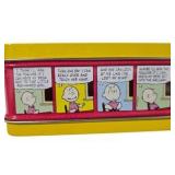 Peanuts Metal Lunch Box & Limited Edition Planters Mr. Peanut Tin Lot