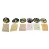 Large Collector Plate Lot – Knowels limited edition Wizard of Oz  & COAs