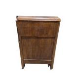 3-Piece Wood Furniture Lot – Matching Side Cabinets & Bench / Coffee Table