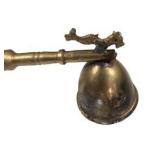 Mixed Home Décor Lot – Wooden Duck, Glass jar with handle, Metal Leaf candle Holder & candle snuffer